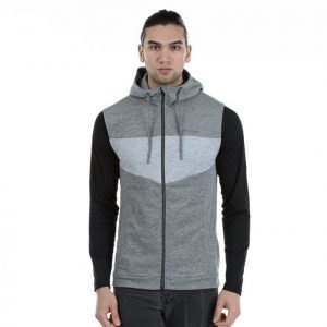 Peak Performance Structure Zip Vest Juoksuliivi Harmaa