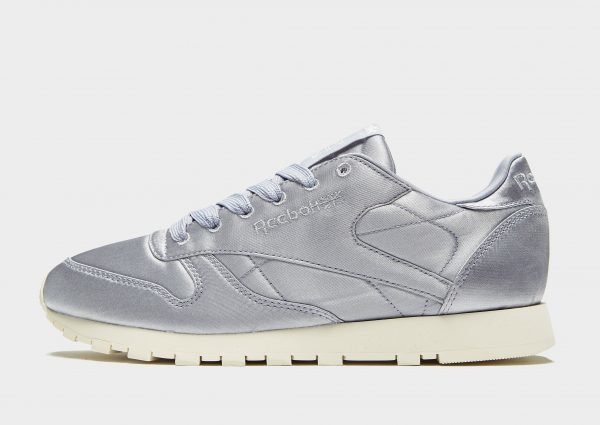 Reebok Classic Leather Satin Juoksukengät Hopea