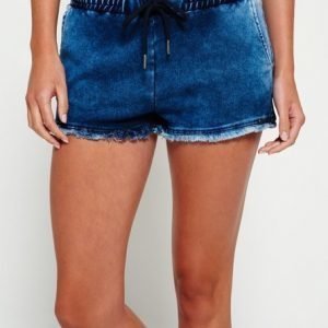 Superdry Juoksushortsit Sininen