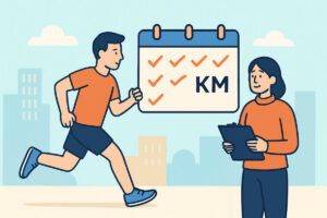 Maratonvalmennuksen viikkokilometrit harrastajalle